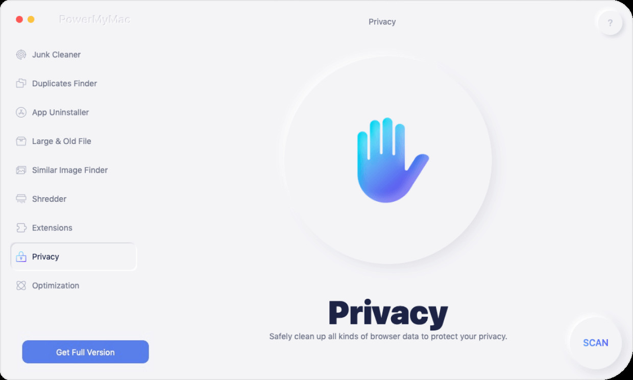 Select Privacy Option