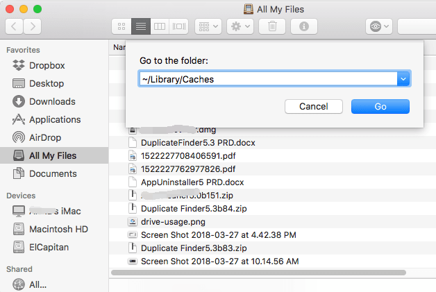 Clear Application Cache on Mac