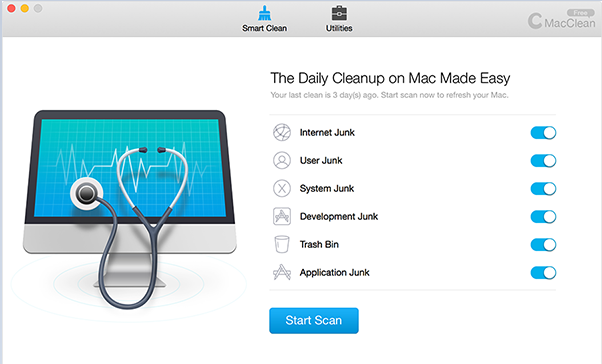 Free Mac Cleaner MacClean