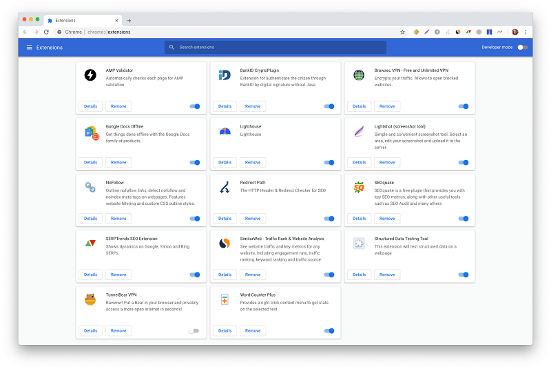 Delete Adware Extensions in Chrome