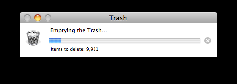 Empty Trash To Uninstall Firefox On Mac