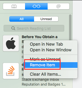 Get Rid Of Reading List On Mac