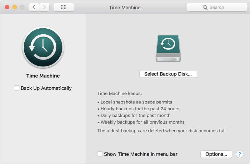 Delete Backups on Mac Using Time Machine
