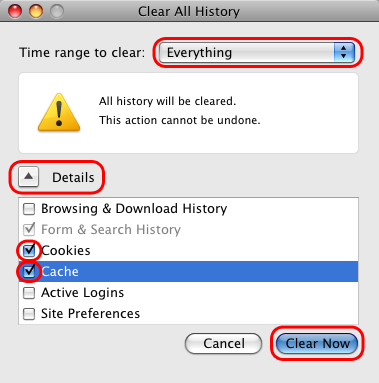 Delete Temporary Files On Firefox