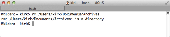 Delete Files on Mac Using Terminal