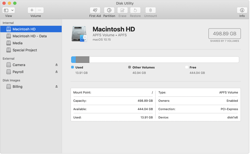 How Do I Find out What Is Slowing Down My Mac from Disk Utility