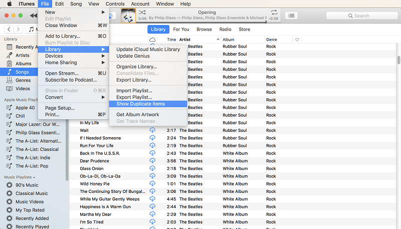Locate And Delete Duplicates With iTunes