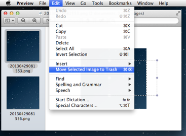 Delete Files on Mac Bypassing Move to Trash Option