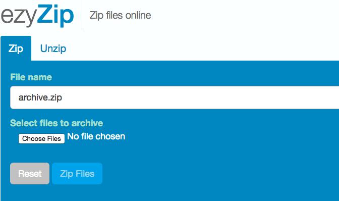 Open RAR Files With ezyZip