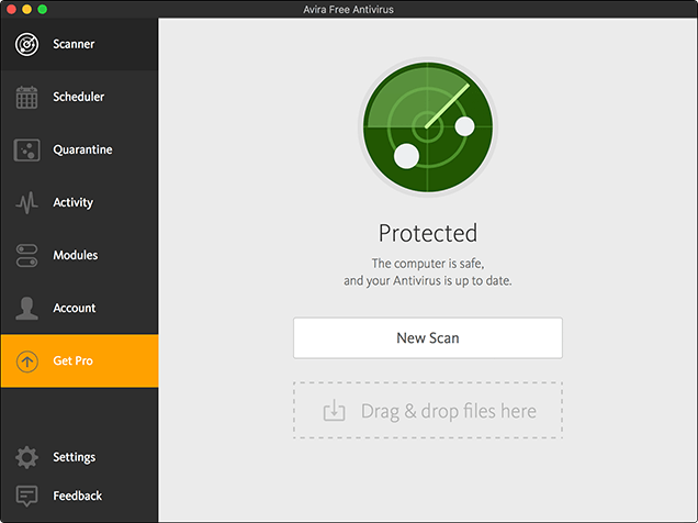 Avira Free Antivirus for Mac