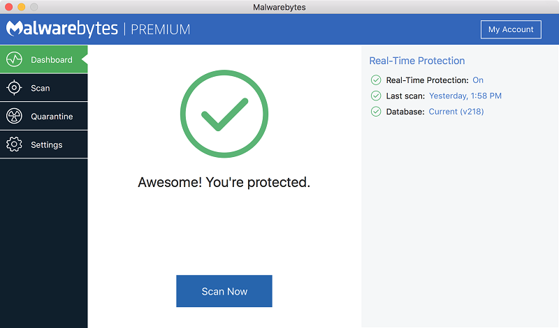 Malwarebytes for Mac (Free)