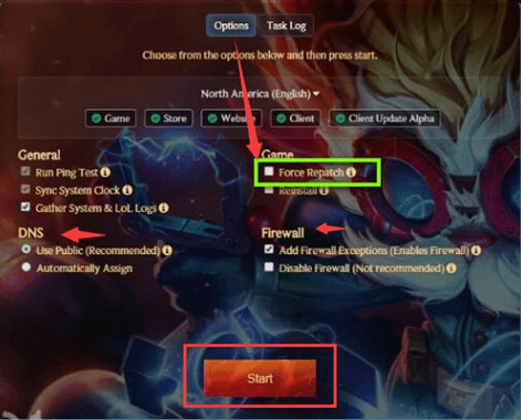 Press Force Repatch To Uninstall League Of Legends On Mac