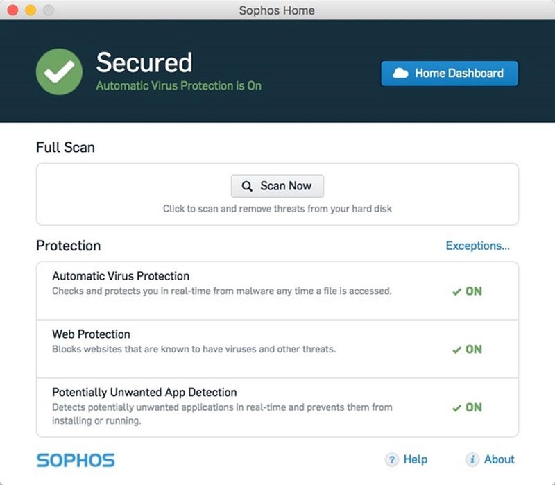 Mac Spyware Remover Sophos Home Free